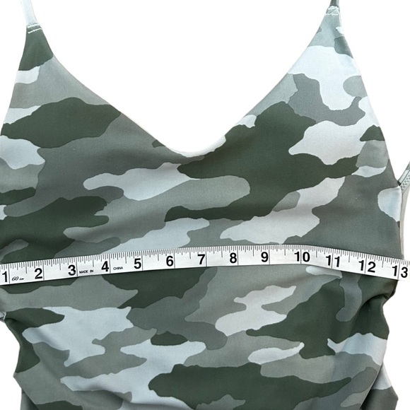 Aerie Camo One Piece Swimsuit with Side Keyhole Cut Outs - Picture 6 of 9